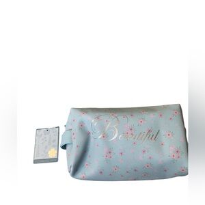 Enchante Accessories Beautiful Floral Cosmetic Bag New With Tags